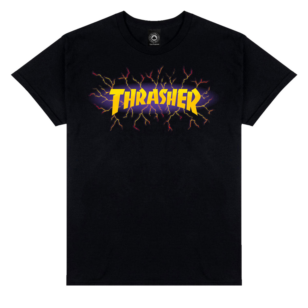 Thrasher Lightning T-Shirt - Black