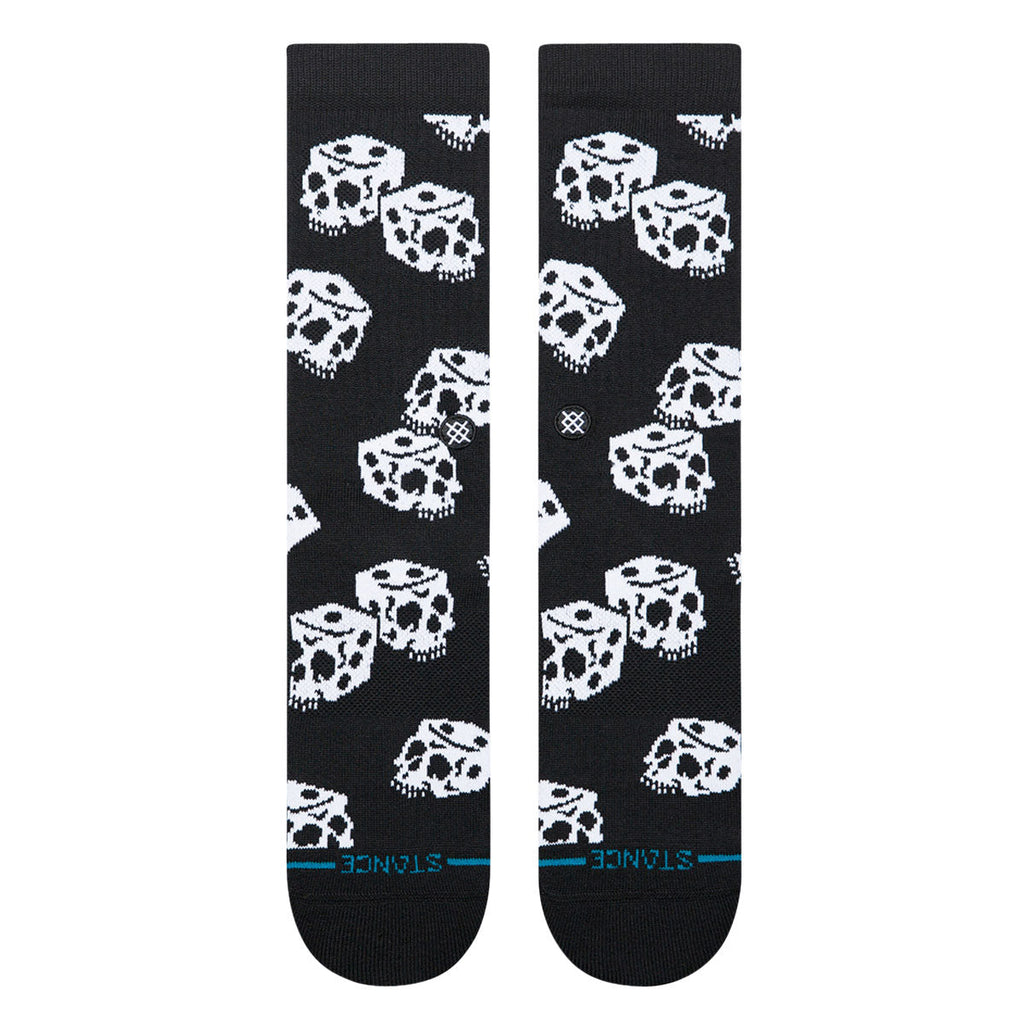 Stance Die Up Crew Socks - Black