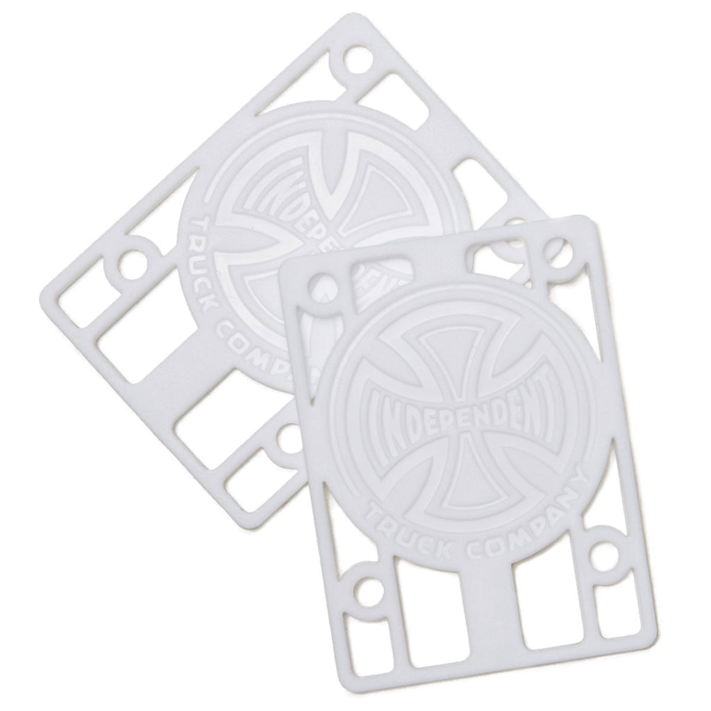 Independent Genuine Parts Risers - White - 1/8"