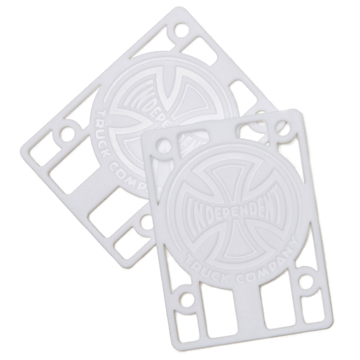 Independent Genuine Parts Risers - White - 1/8"