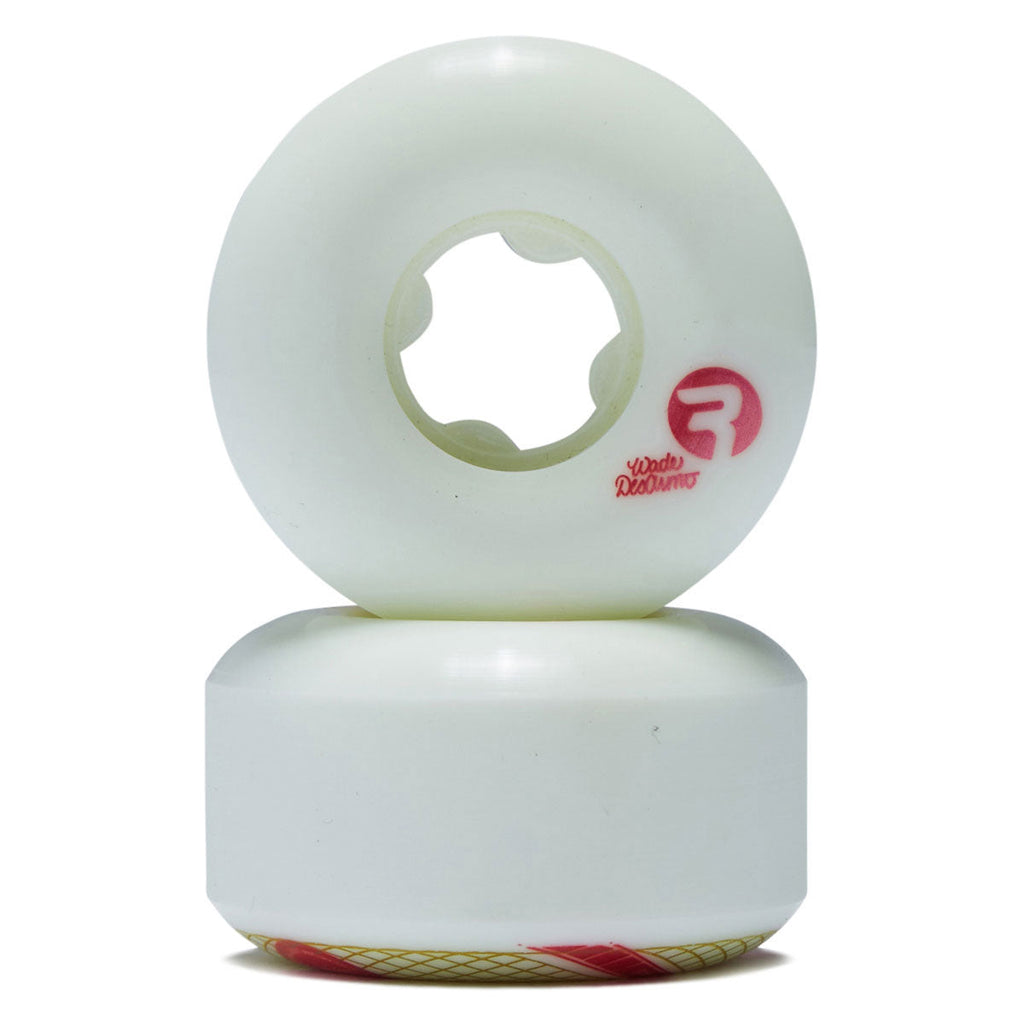 Ricta Desarmo Vortex Naturals Slim 99a Skateboard Wheels - White - 51mm