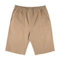 Independent Span Elastic Waist Shorts - Khaki