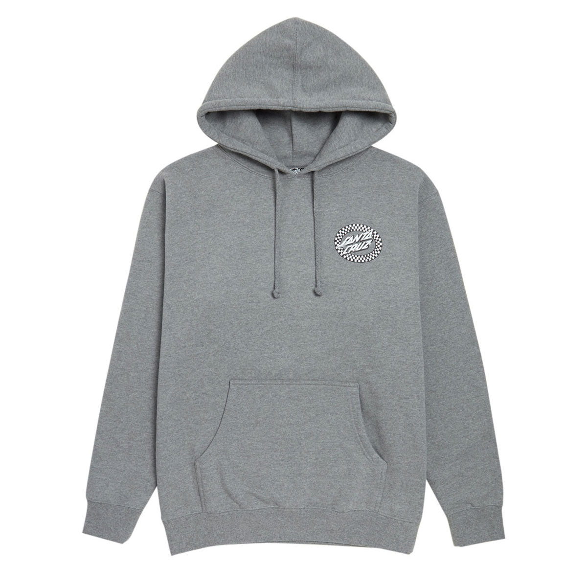 Santa Cruz Collage Oval Dot Hoodie - Gunmetal Heather