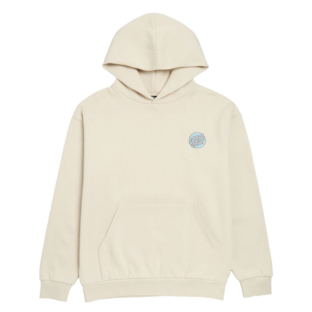 Santa Cruz Womens Cruz Embroidered Hoodie - Ivory