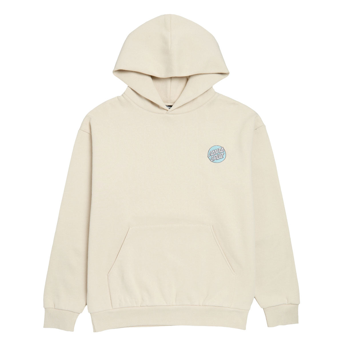 Santa Cruz Womens Cruz Embroidered Hoodie - Ivory