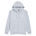 Santa Cruz Womens Sun Daze Zip Hoodie - Grey Heather