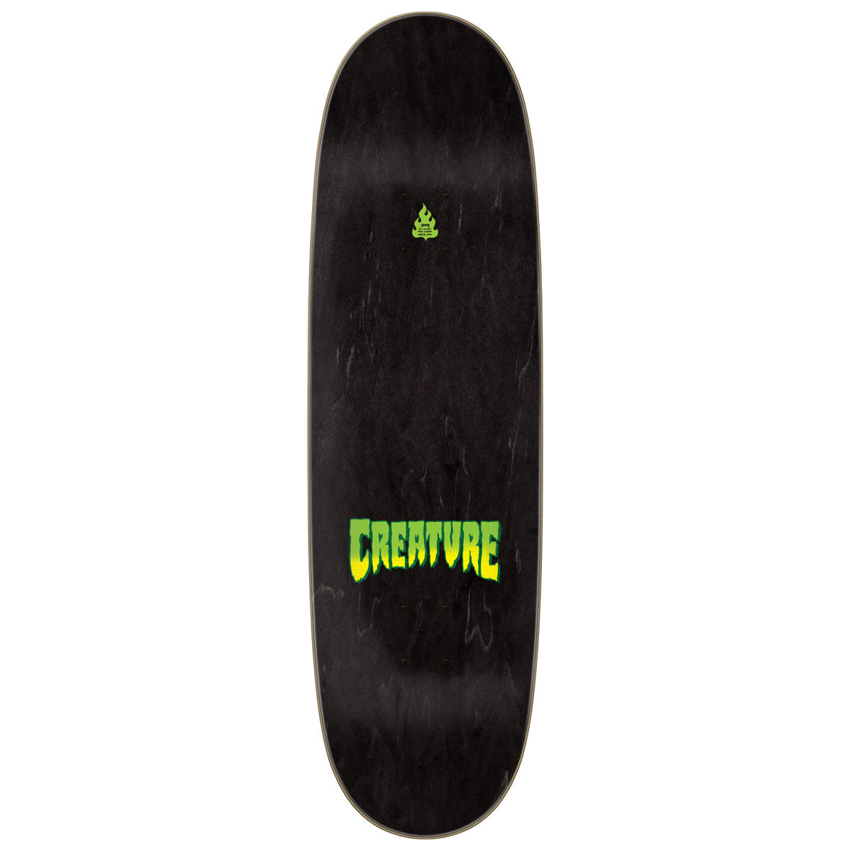 Creature Logo Spray Skateboard Complete - 9.00"