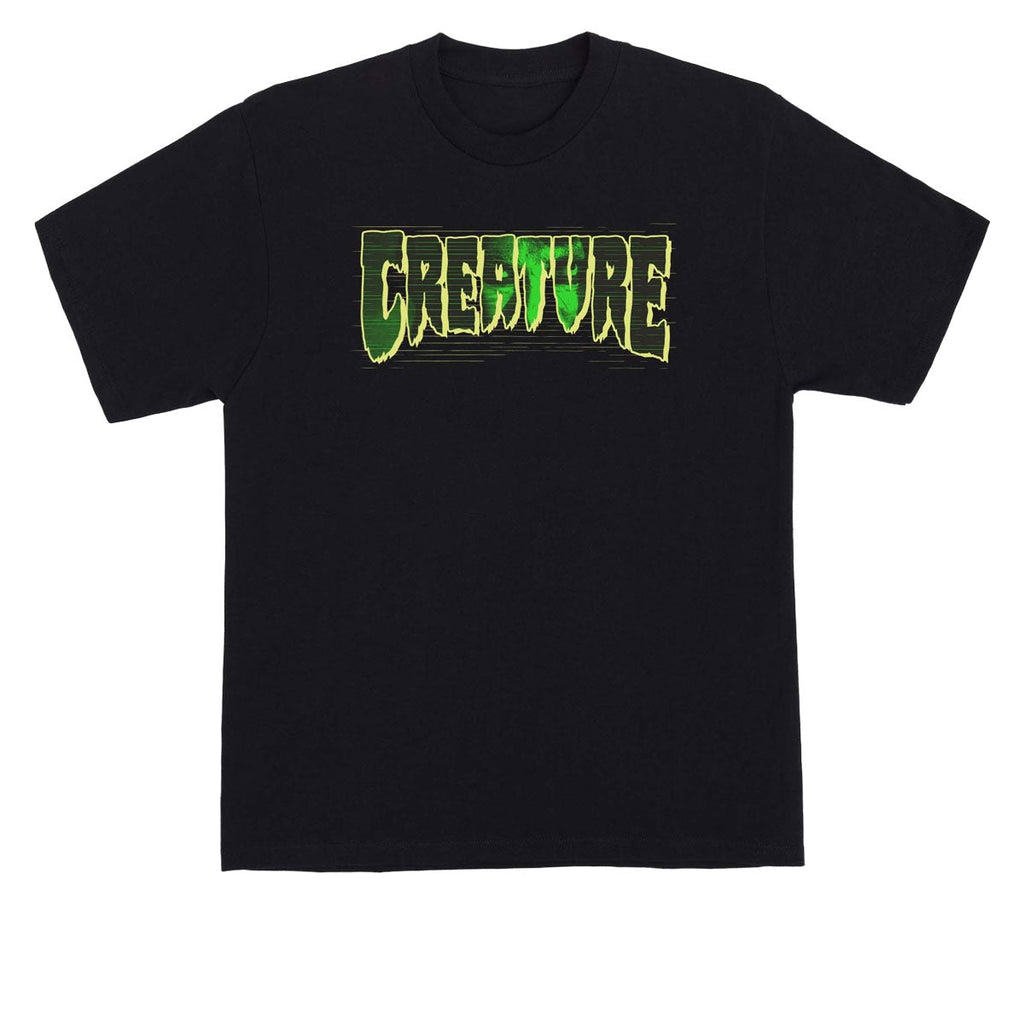 Creature Logo Witch T-Shirt - Black
