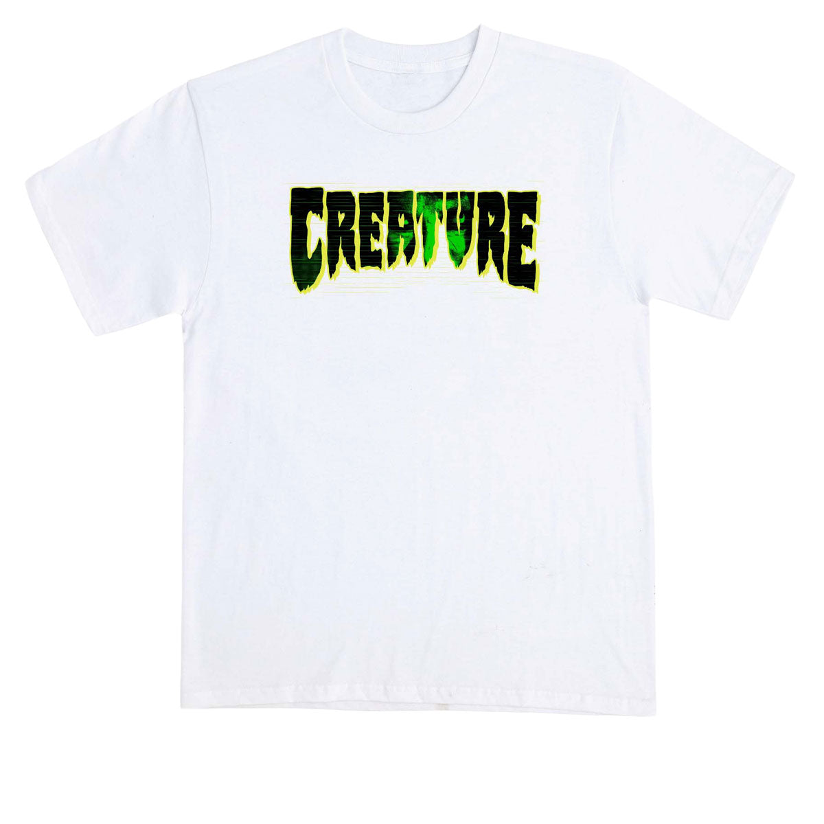Creature Logo Witch T-Shirt - White