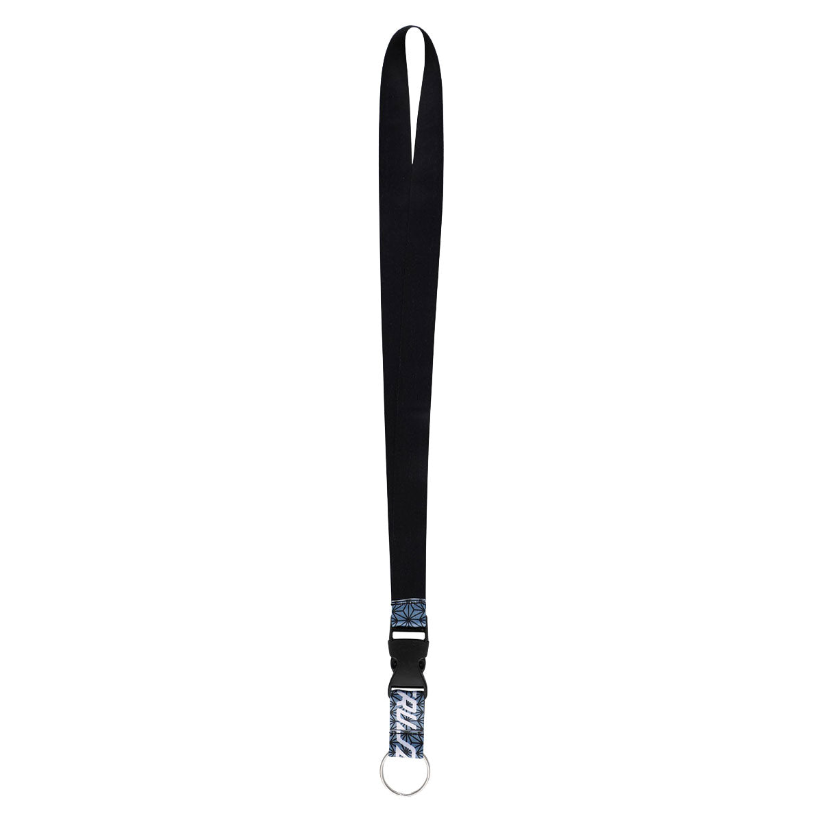 Santa Cruz Luck Strip Lanyard Keychain - Blue Luck