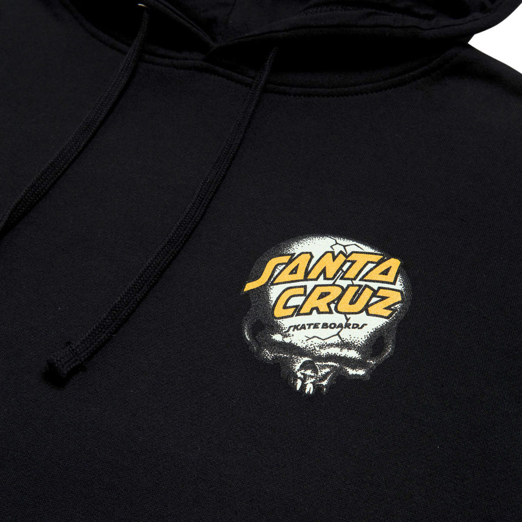 Santa Cruz O'Brien Screaming Reaper Hoodie - Black