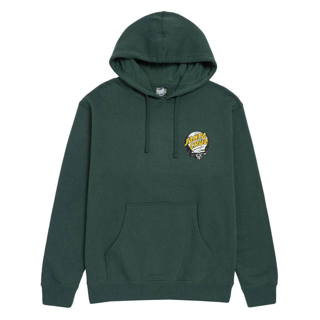 Santa Cruz O'Brien Screaming Reaper Hoodie - Alpine Green