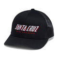 Santa Cruz Big Strip Snapback Hat - Black