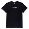 Santa Cruz Strip Embroidered T-Shirt - Black