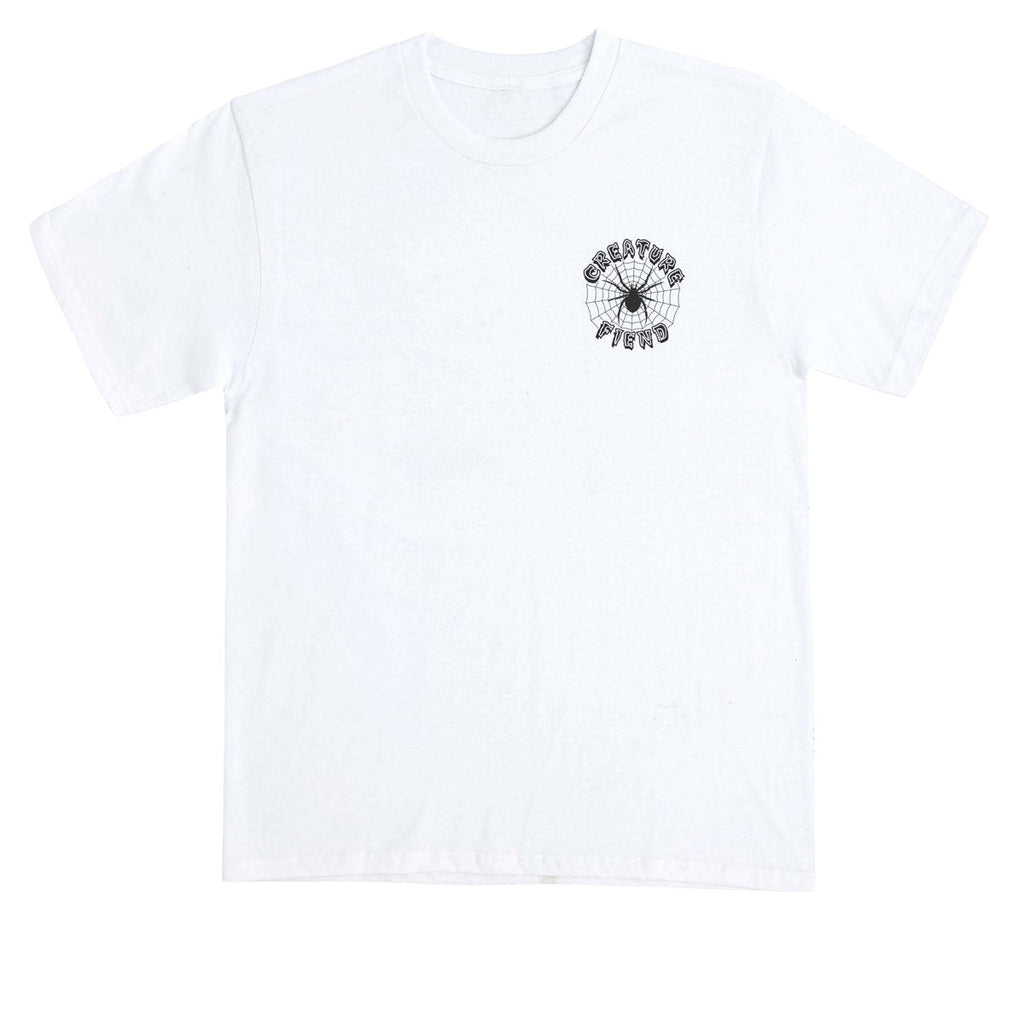 Creature Web Chest T-Shirt - White