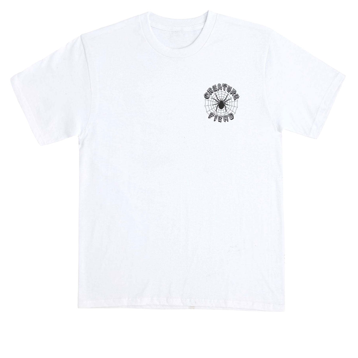 Creature Web Chest T-Shirt - White