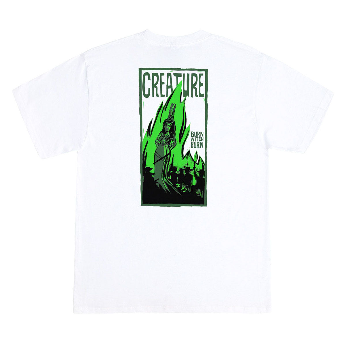 Creature Burn Witch Burn T-Shirt - White