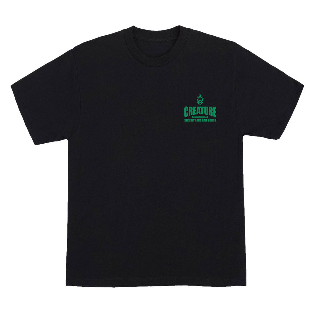 Creature Security Service T-Shirt - Black