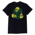 Creature Spiral Skull T-Shirt - Black