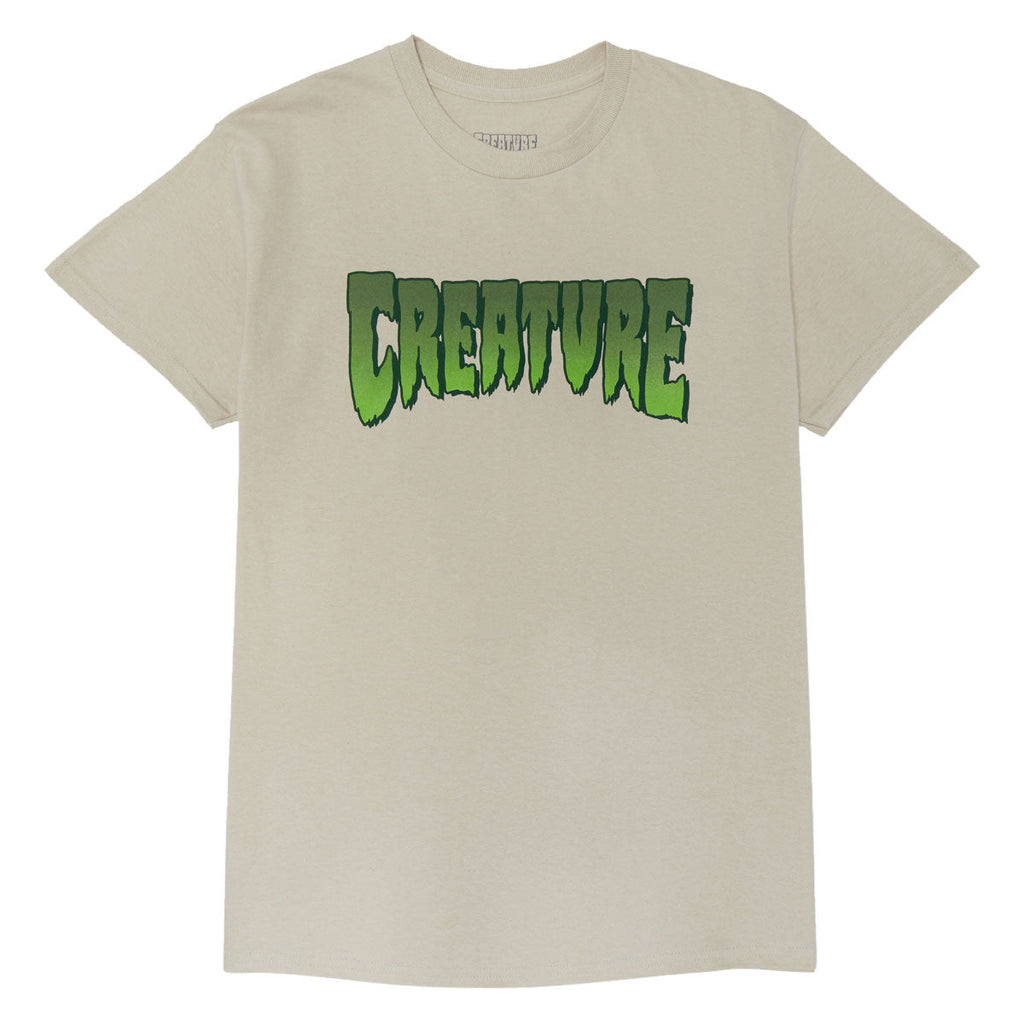 Creature Logo T-Shirt - Sand