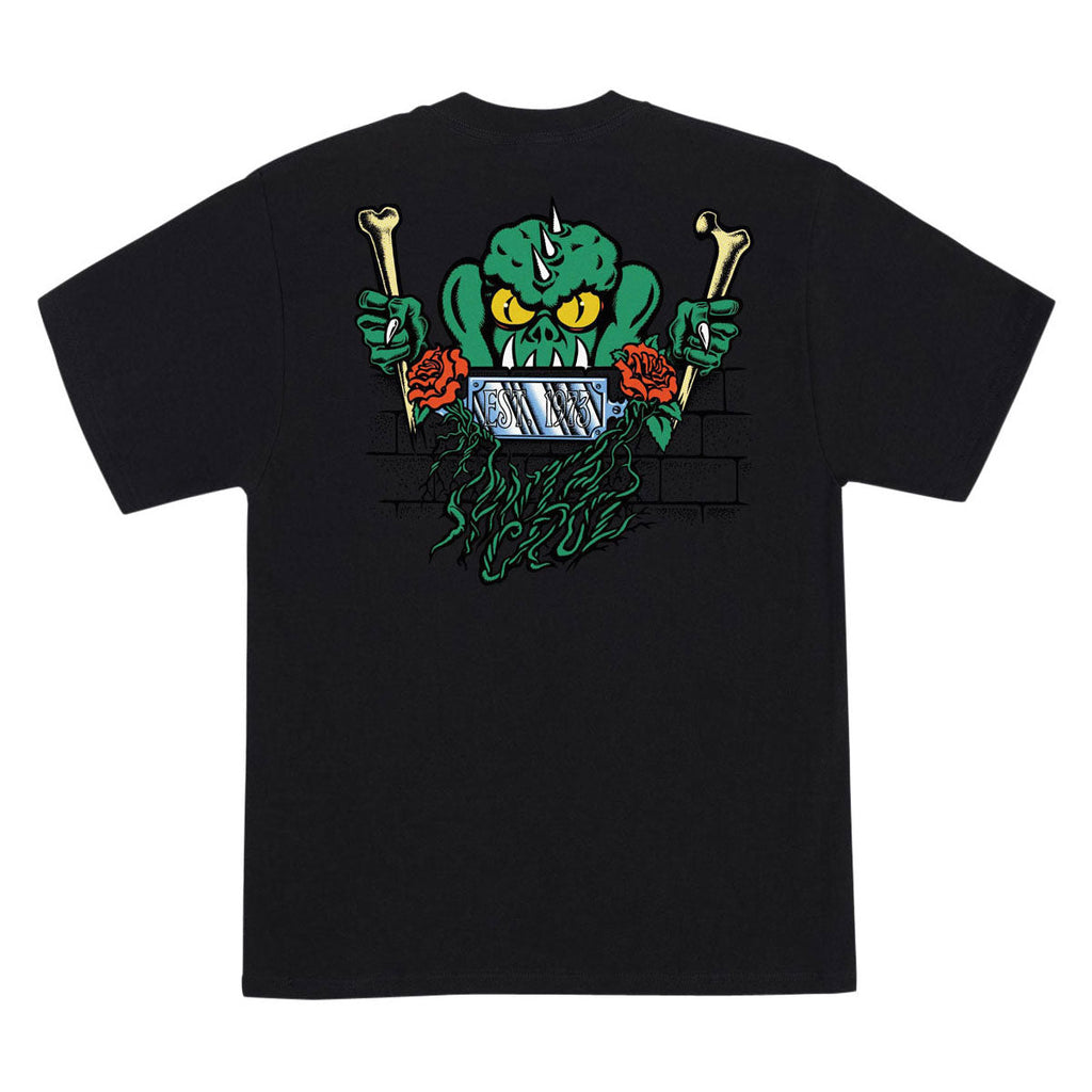 Santa Cruz Rankine Monster T-Shirt - Black