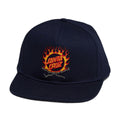Santa Cruz Forging Dot Snapback Hat - Navy