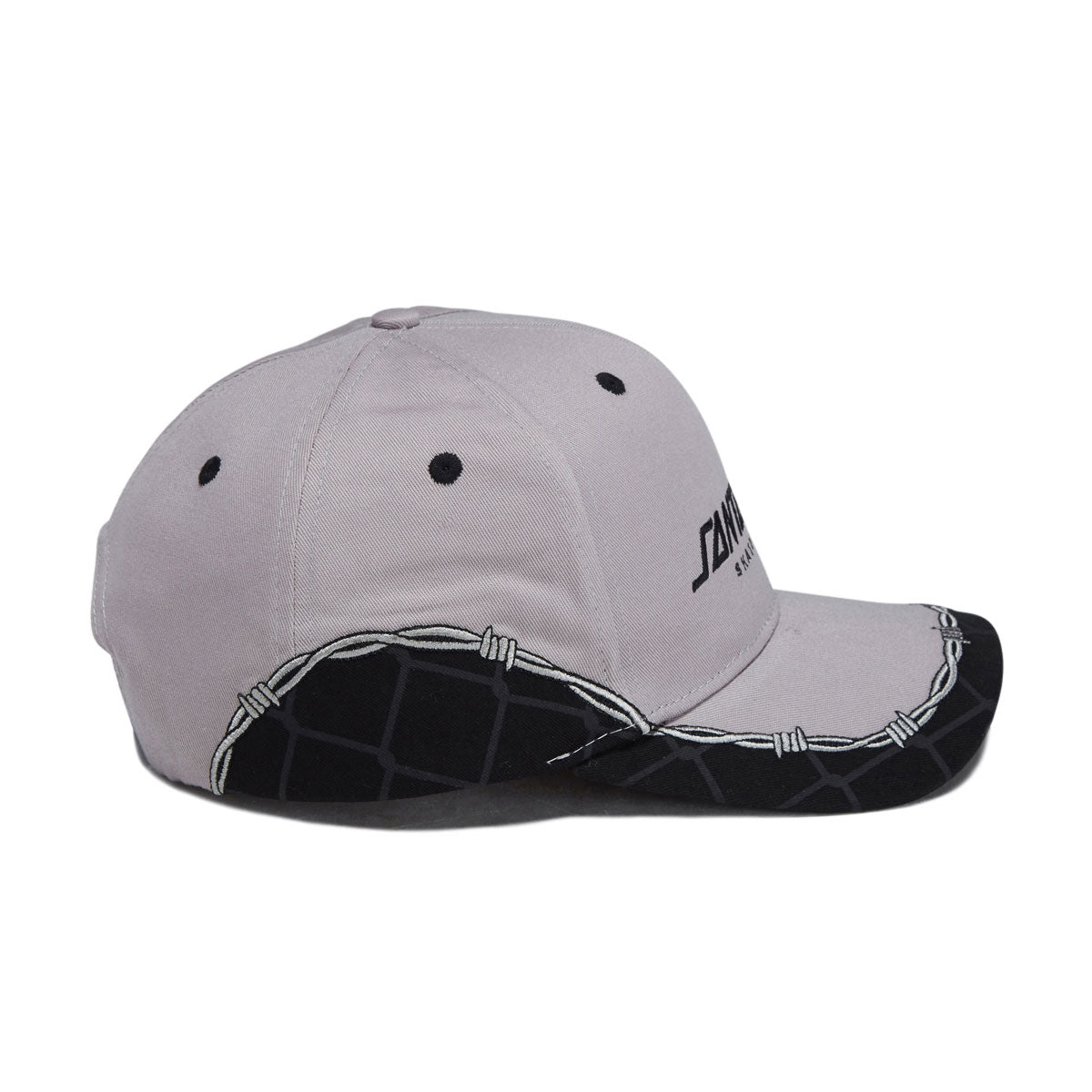 Santa Cruz Spot Snapback Hat - Grey Chain