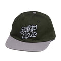Santa Cruz Pay Off Stack Strip Snapback Hat - Forest/Grey