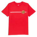 Santa Cruz Womens Classic Dot T-Shirt - Team Red
