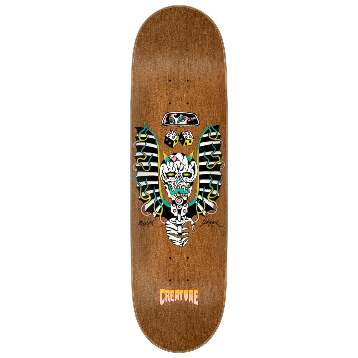 Creature Provost Flash Pro Stumps Skateboard Deck - 8.80"