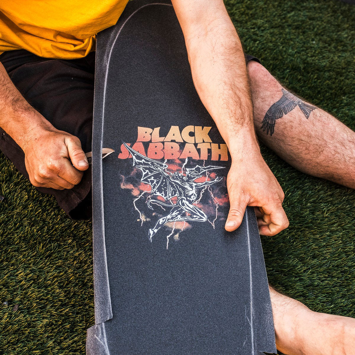 Mob x Black Sabbath Henry 2 11" Grip tape - Black