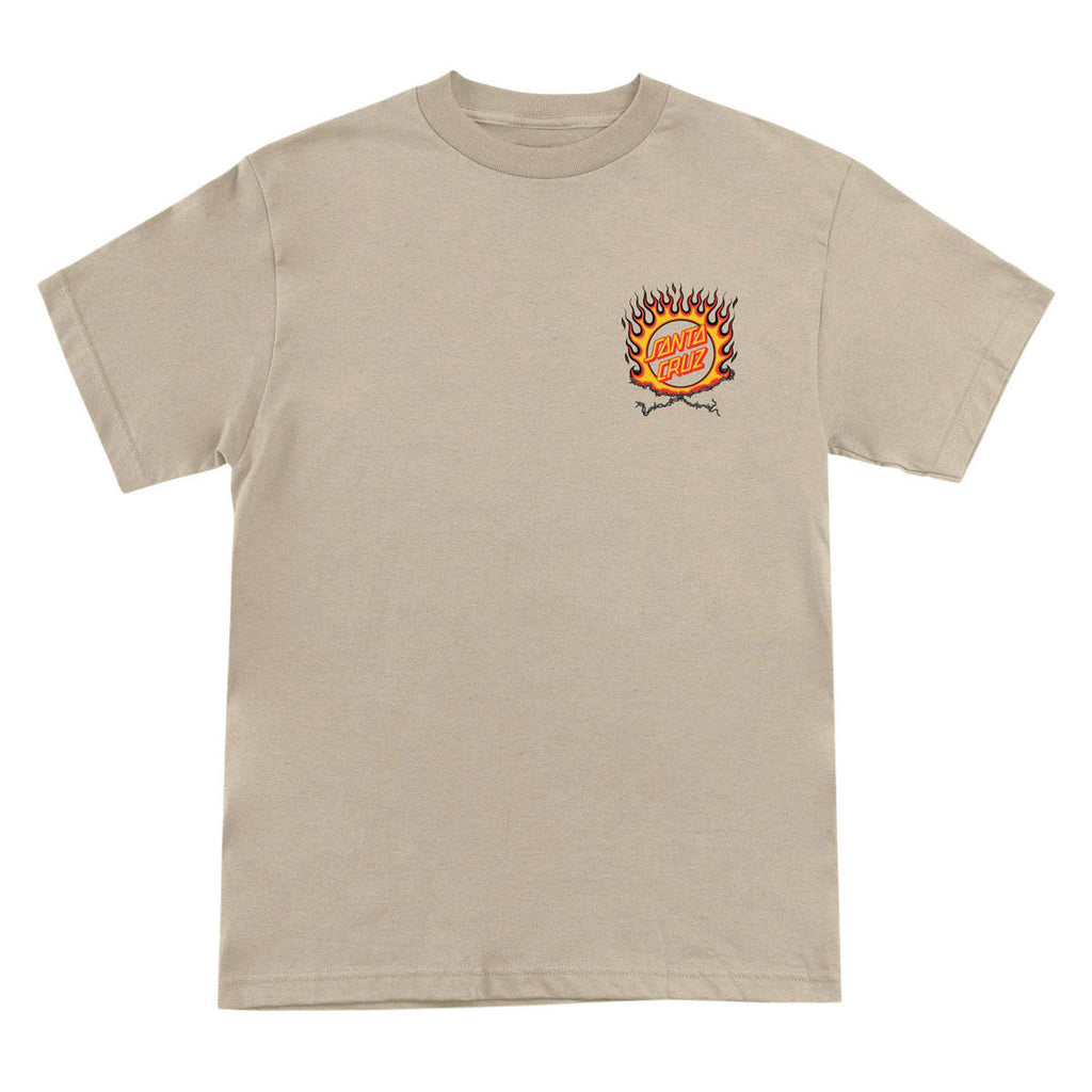 Santa Cruz Forging Dot T-Shirt - Sand