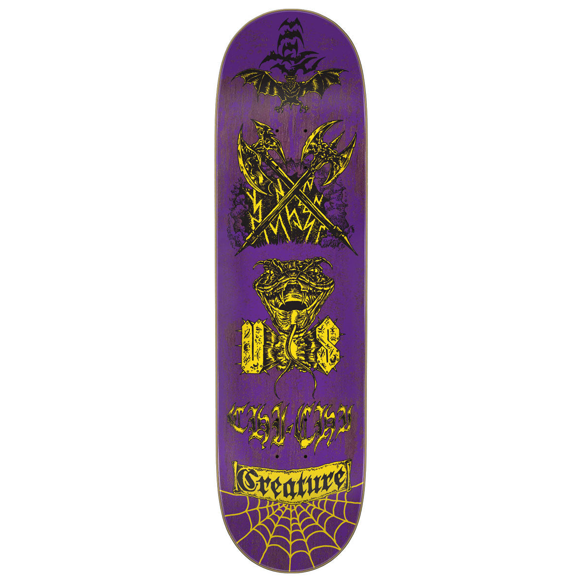 Creature Torres Creach Us Pro Stumps Skateboard Deck - 8.51"