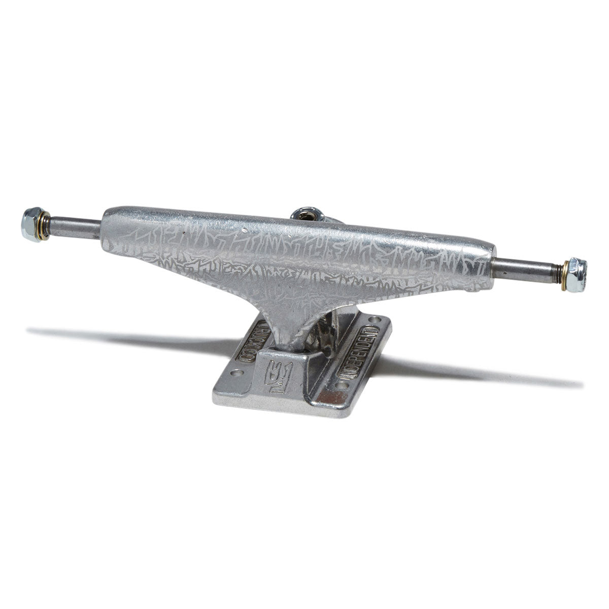 Independent x Fucking Awesome Stage 11 Hollow Burnt Stamp Skateboard Trucks - Silver - 149mm