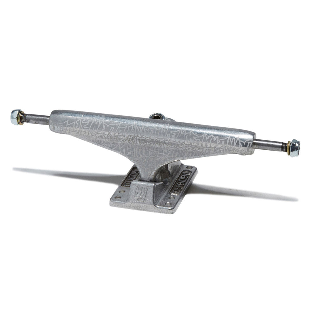 Independent x Fucking Awesome Stage 11 Hollow Burnt Stamp Skateboard Trucks - Silver - 169mm