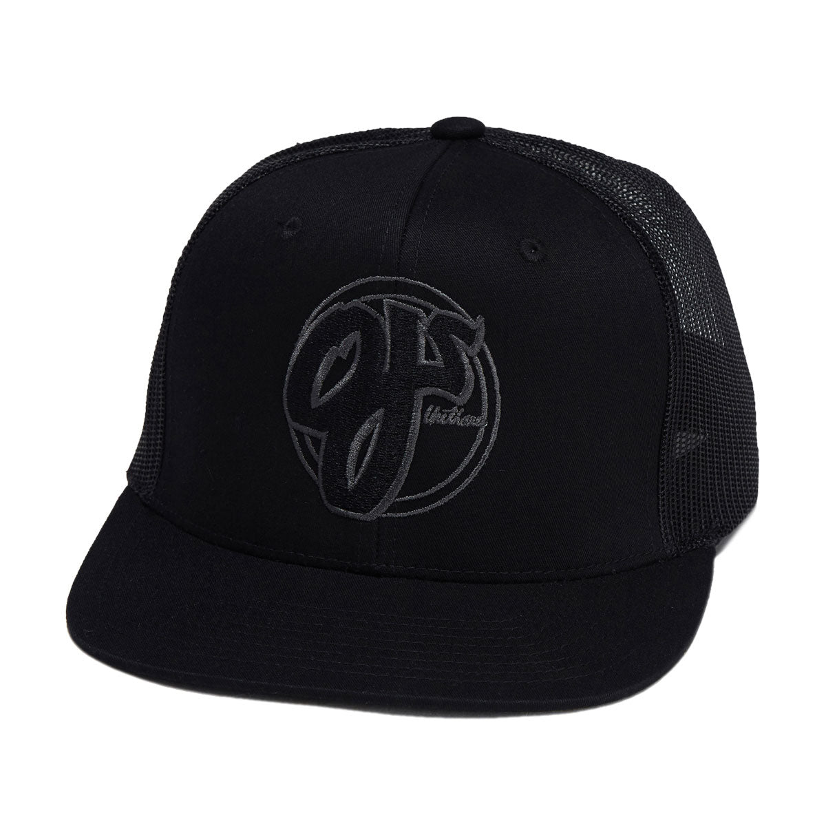 OJ Black Out Snapback Hat - Black