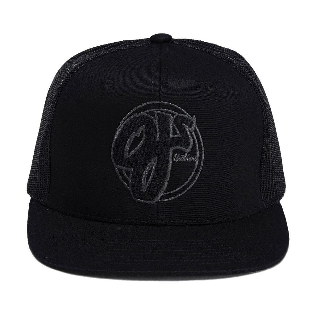 OJ Black Out Snapback Hat - Black