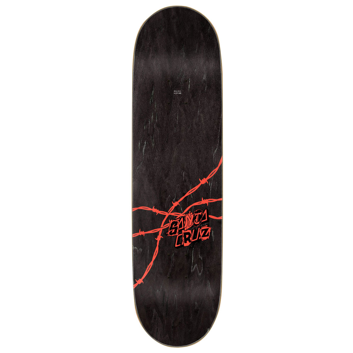 Santa Cruz Pay Off Strip 7 Ply Birch Skateboard Complete - 8.50"