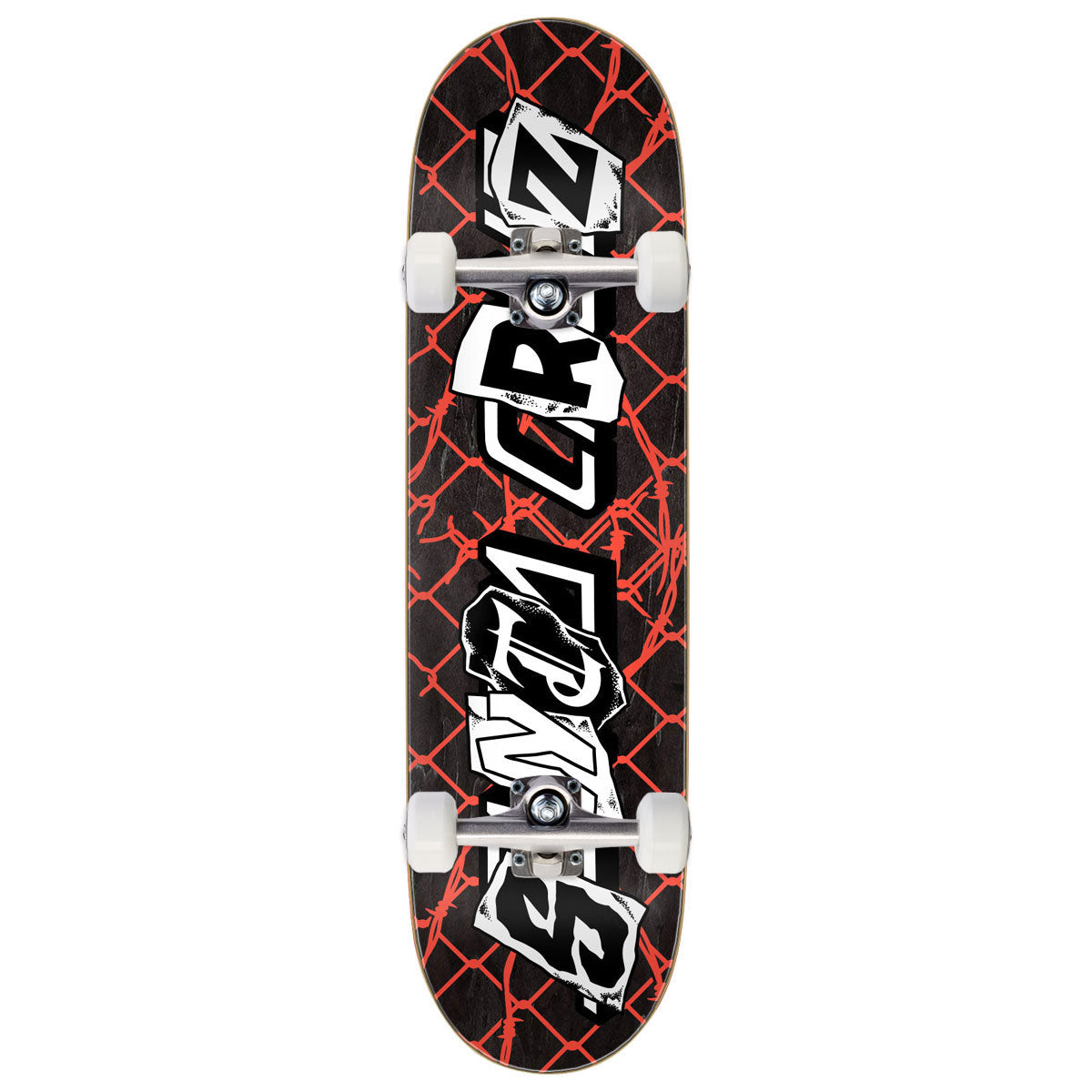 Santa Cruz Pay Off Strip 7 Ply Birch Skateboard Complete - 8.50"