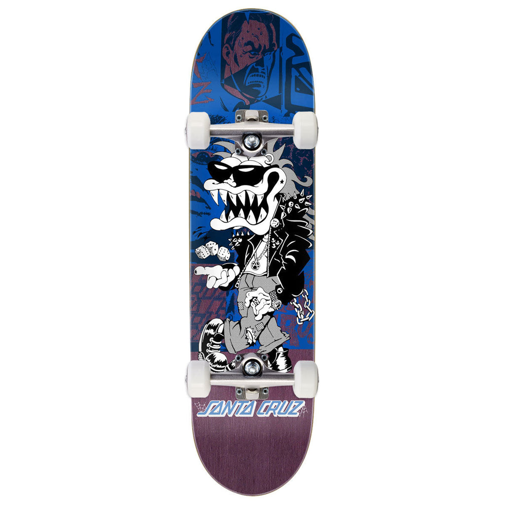 Santa Cruz Check Gremlin Feelbase Skateboard Complete - 7.75"