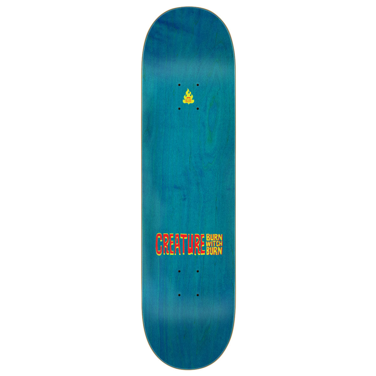 Creature Burn Witch Burn 7 Ply Birch Skateboard Complete - 8.25"