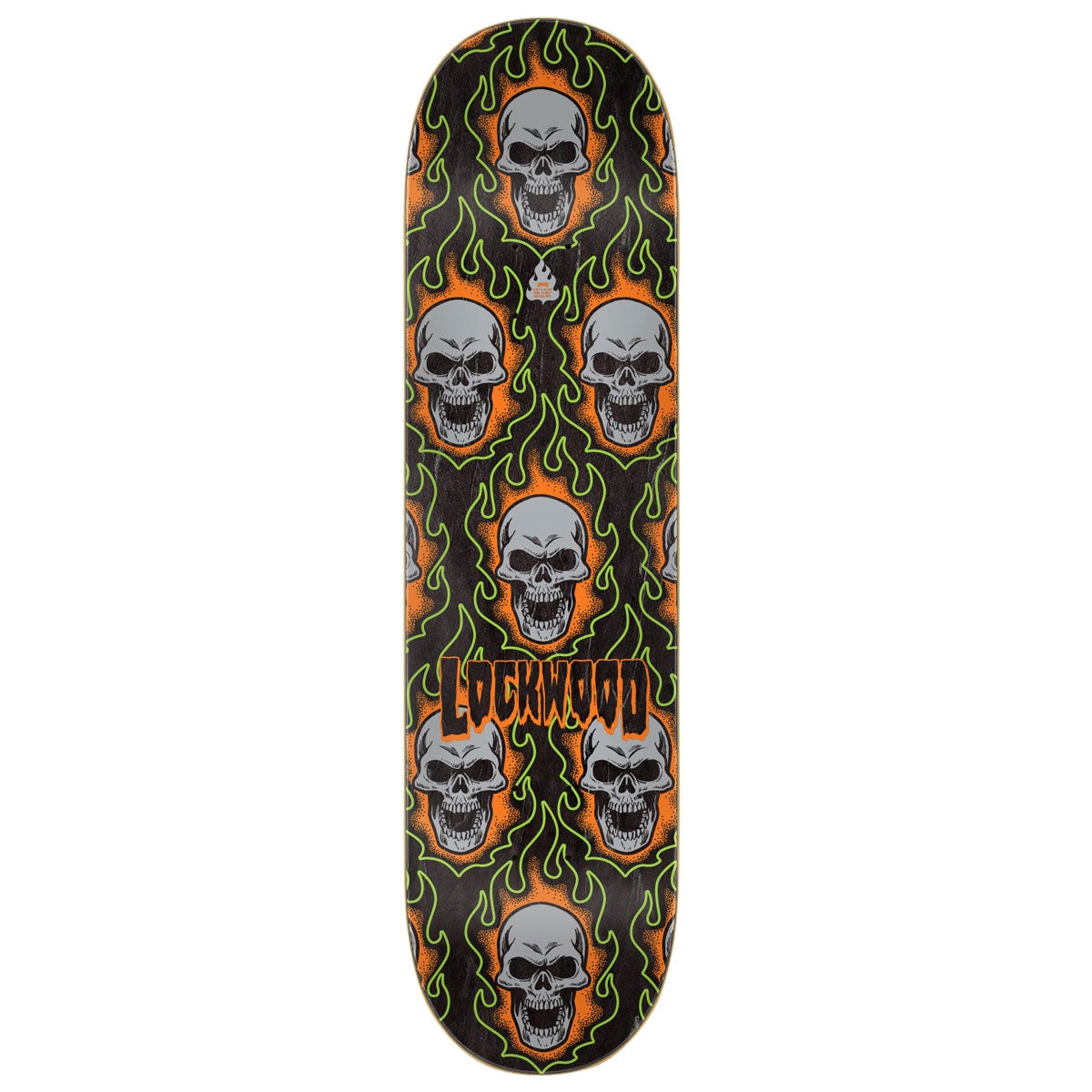 Creature Lockwood Bonehead Pro Skateboard Deck - 8.25"