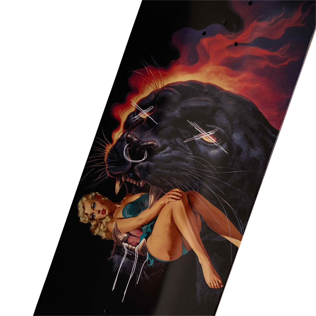 Creature Torres Jaguar Pro Stumps Skateboard Deck - 8.51"