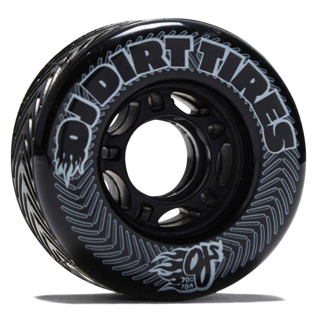 OJ Vandals Dirt Tires Thunder Juice 78a Skateboard Wheels - Black - 70mm