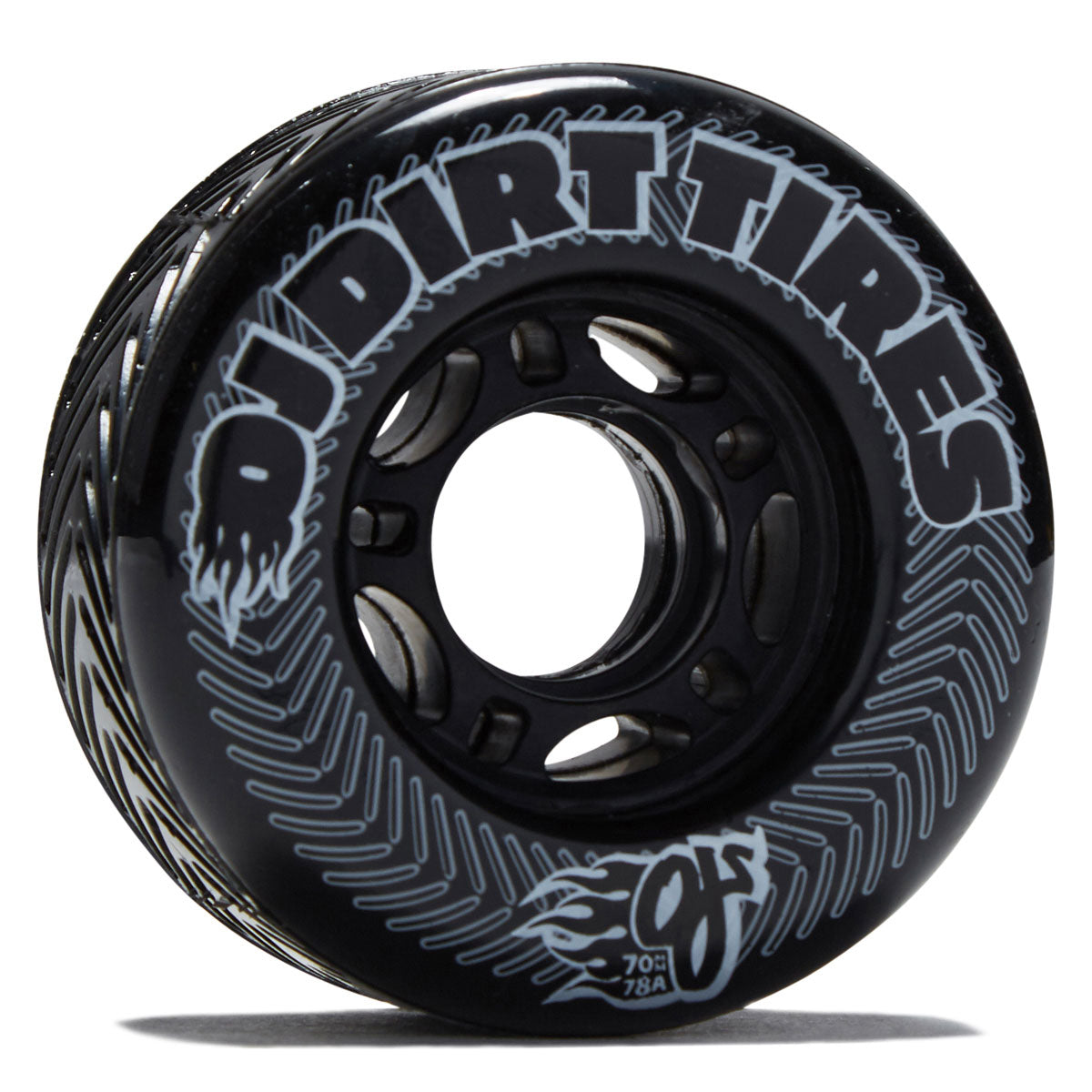OJ Vandals Dirt Tires Thunder Juice 78a Skateboard Wheels - Black - 70mm