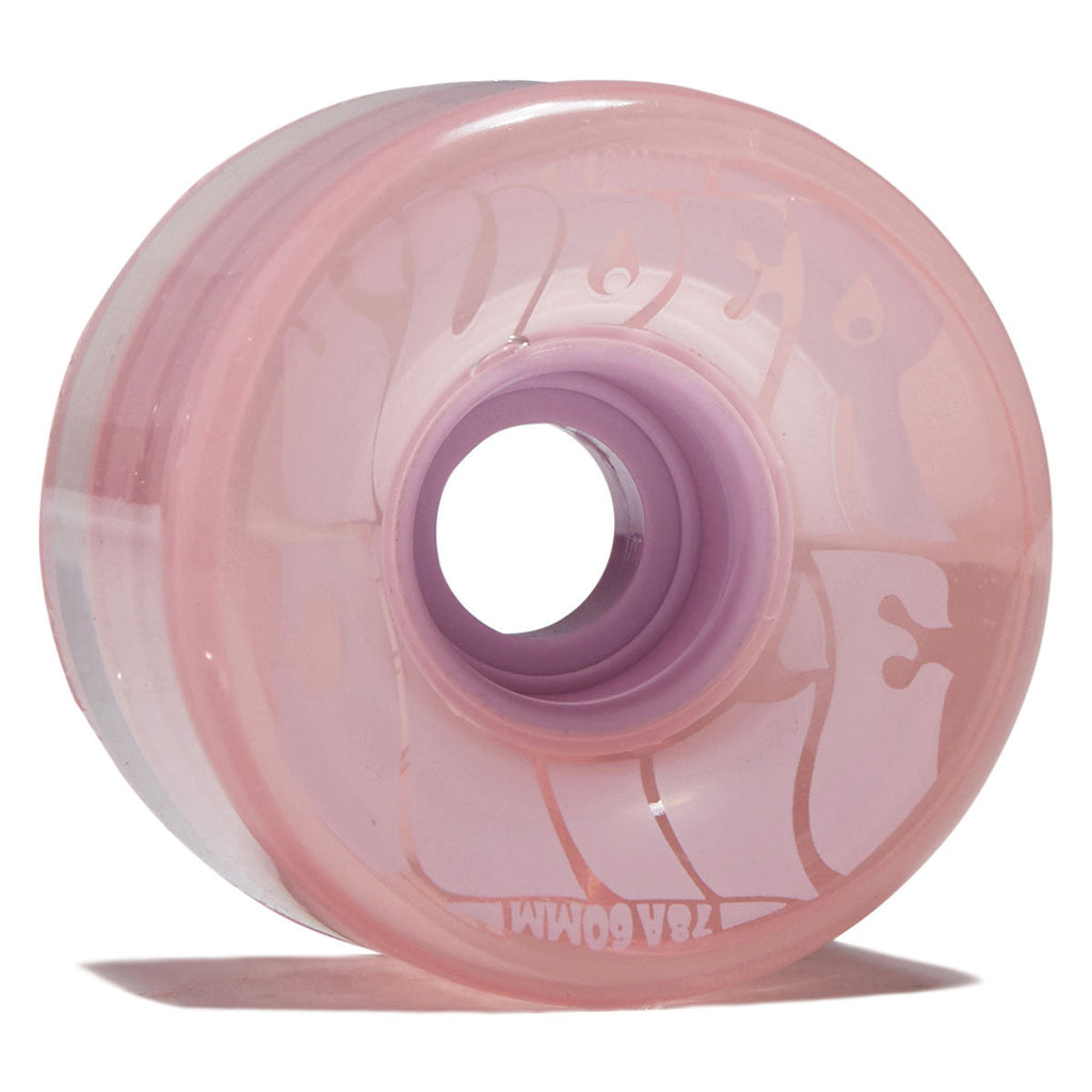 OJ Bubble Gum Super Juice 78a Skateboard Wheels - Transparent Pink - 60mm