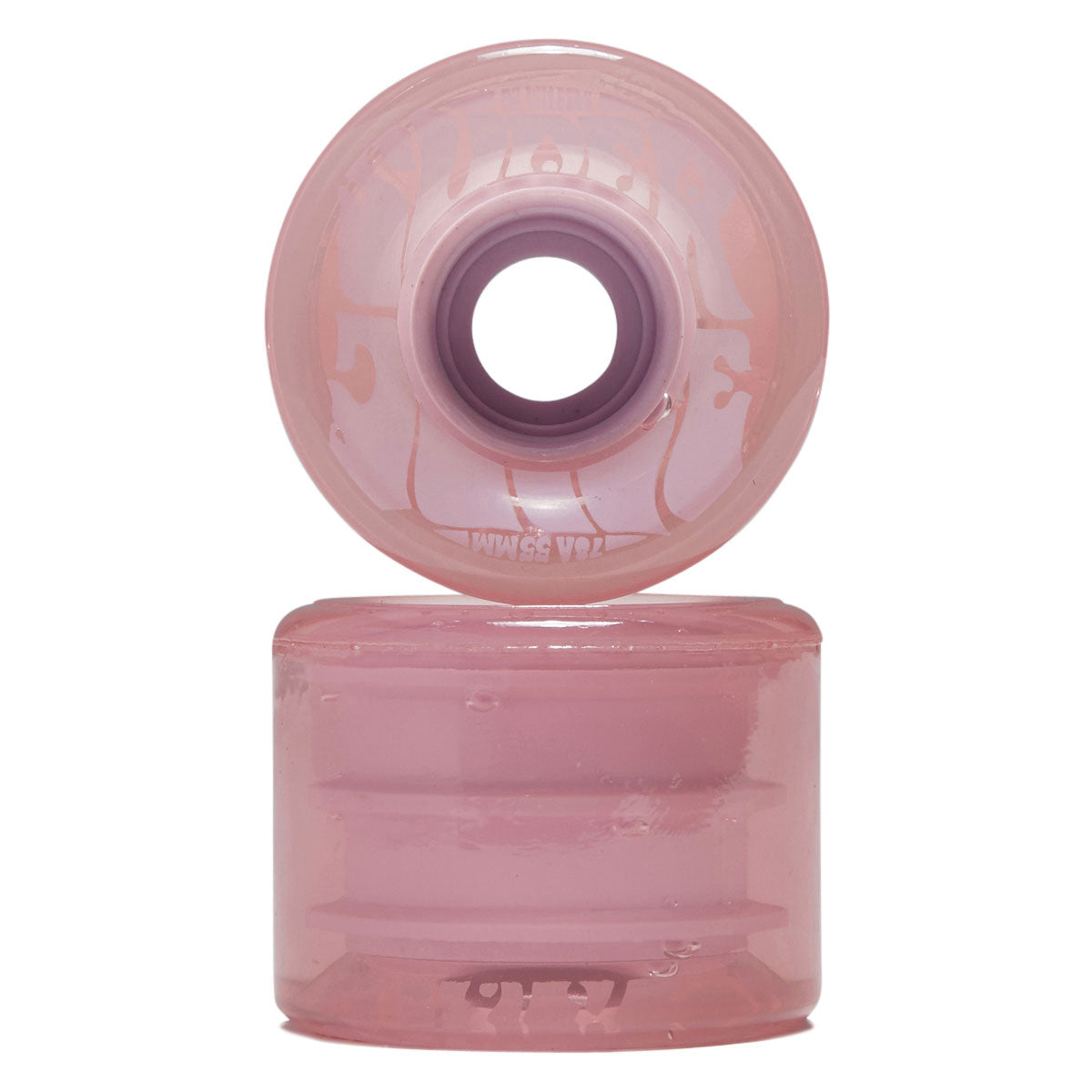 OJ Bubble Gum Mini Super Juice 78a Skateboard Wheels - Transparent Pink - 55mm
