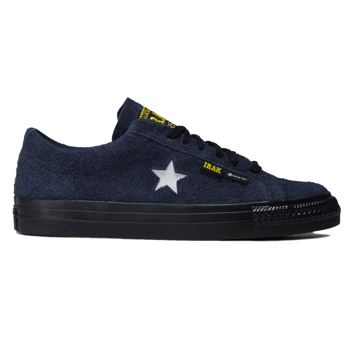 Converse x Irak NYC One Star Pro Ox Shoes - Navy/Black/Vibrant Yellow