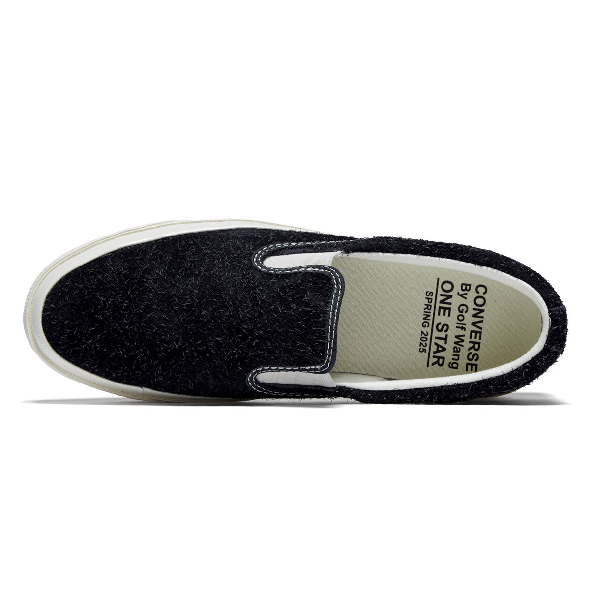 Converse x Golf Wang One Star CC Slip Shoes - Black Beauty/Volcanic Glass/Egret