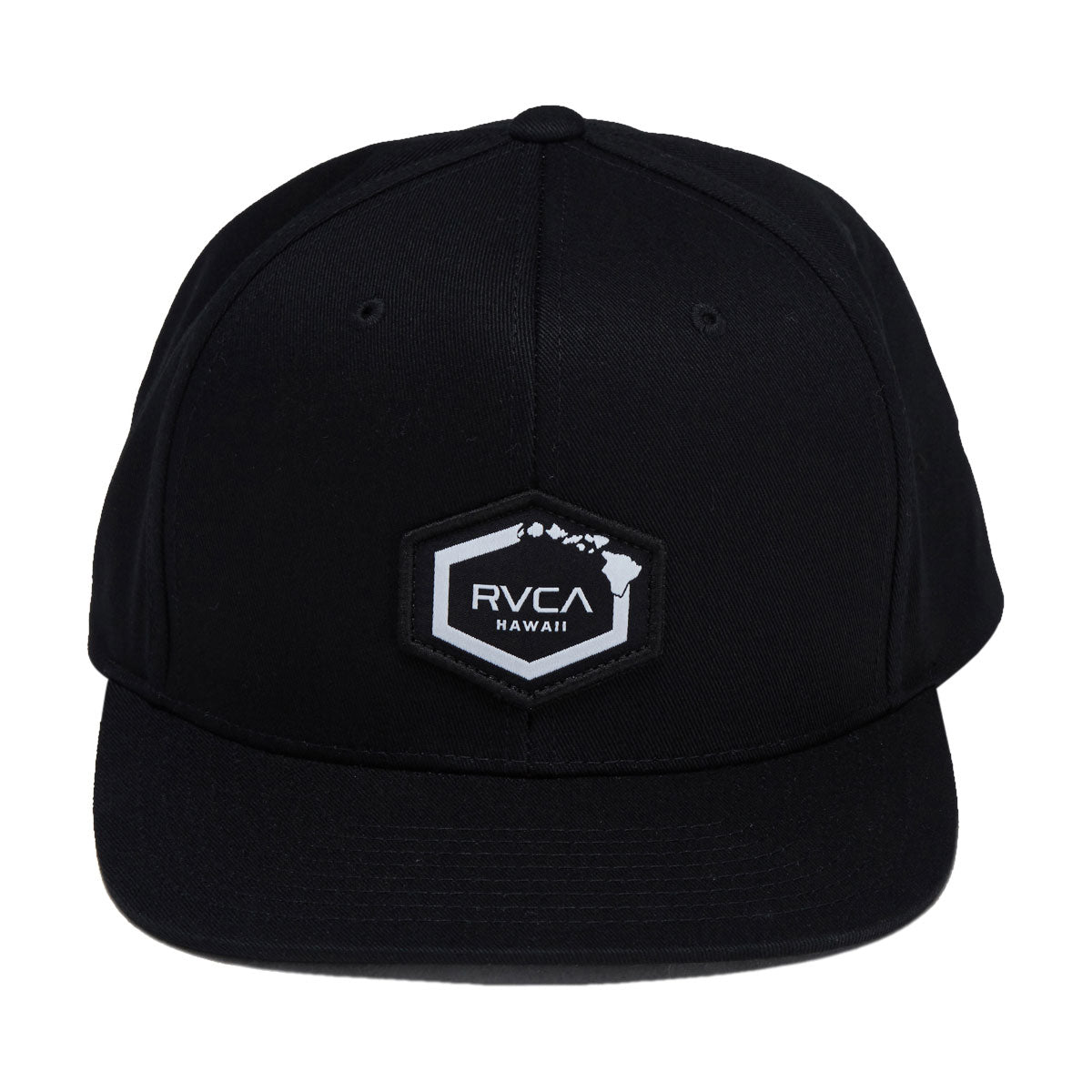 RVCA Island Hex Snapback Hat - Black